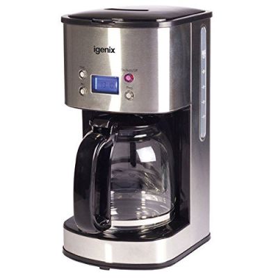 1.5 LITRE DIGITAL COFFEE MAKER BRUSHED STAINLESS STEEL