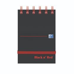 BLACK N RED A7 NOTEBOOK PACK 5