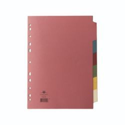 CONCORD SUBJECT DIVIDERS 6PT