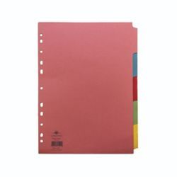 CONCORD SUBJECT DIVIDER A4 5 PRT PK5