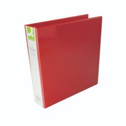 Q-CONNECT 4D RING BINDER A4 RED