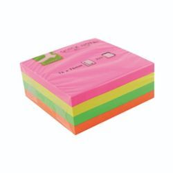 Q-CONNECT NEON QUICK NOTE CUBE