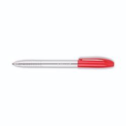 Q-CONNECT STICK BPOINT PEN MED RED