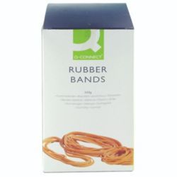 Q-CONNECT RUBBER BANDS 500G ASSORTED