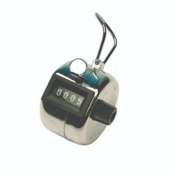 Q-CONNECT TALLY COUNTER CHROME