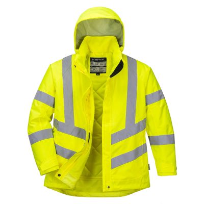 LW74 Hi-Vis Women's Winter Jacket Yellow XS Regular