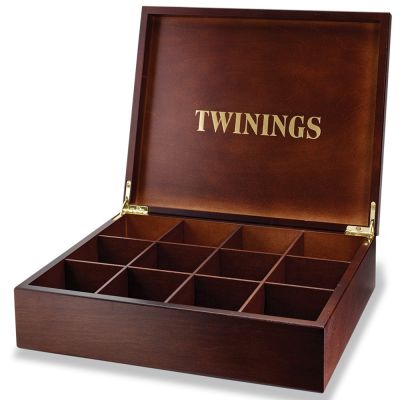 Twinings 12 Compartment Wooden Display B