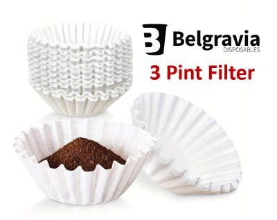 Belgravia White 3 Pint Filter Papers 500