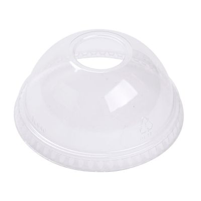 Belgravia 12oz Domed Lids With Hole (For