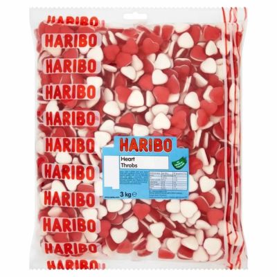 Haribo Heart Throbs 3kg Bag