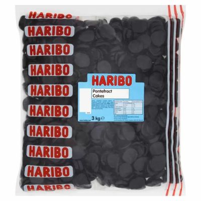 Haribo Original Pontefract Cakes 3kg Bag