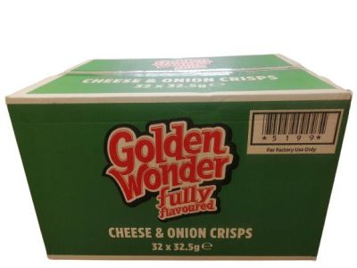 Golden Wonder Crisps Cheese & Onion Pack