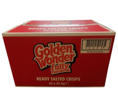 Golden Wonder Crisps Ready Salted Pack 3