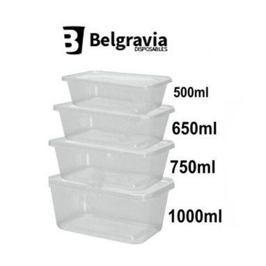 Belgravia 650CC Microwave Container & Li