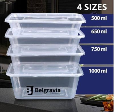 Belgravia 1000CC Microwave Container & L