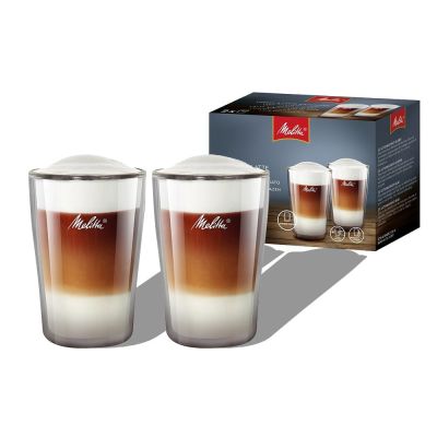 Melitta Latte Glass Set 0.3 Litre Pack 2
