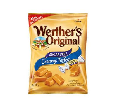 Werther's Original Sugar Free Creamy Tof