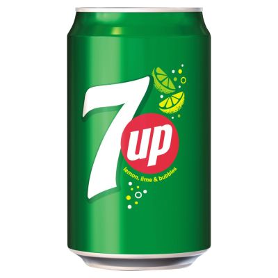 7UP Lemon and Lime Carbonated Cans 24x33