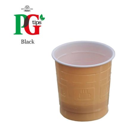 In-Cup PG Black 25s 73mm Plastic Cups