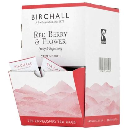 Birchall Red Berry & Flower 250 Envelope
