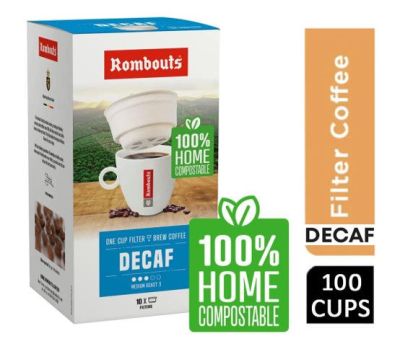 Rombouts Decaf Medium Roast 1 Cup Filter