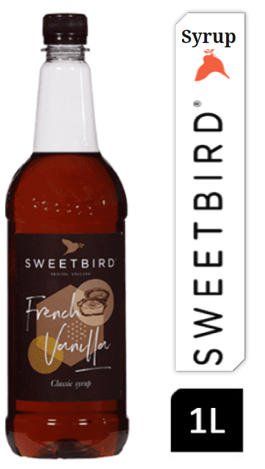Sweetbird French Vanilla Coffee Syrup 1l