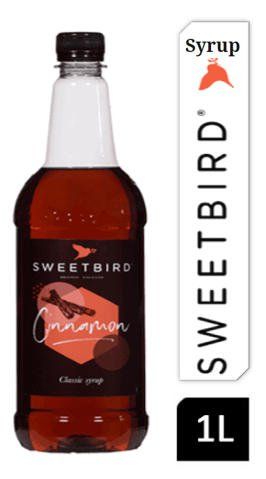 Sweetbird Cinnamon Coffee Syrup 1litre (