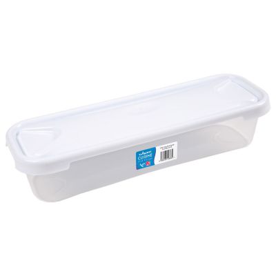 Wham Cuisine Clear/Ice White Food Box & 