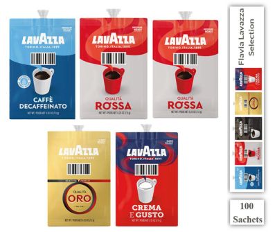 Flavia Lavazza Coffee Mixed Case Sachets