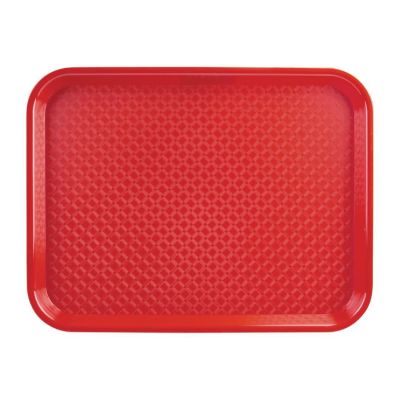 Fixtures Red Fast Food Tray