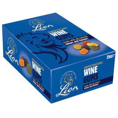 Lion Famous Original Wine Gums  2kg Box