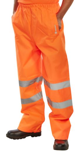 PADDED THERMAL LINED EN ISO 20471 OR RAIN TROUSER 3XL