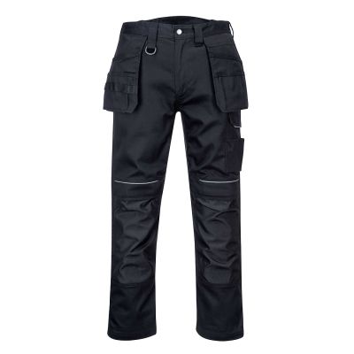 PW347 PW3 Cotton Work Holster Trousers Black 32 Regular
