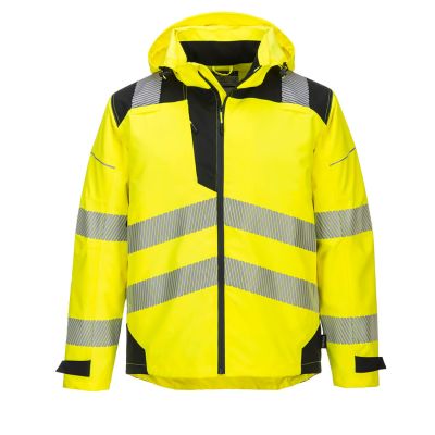 PW360 PW3 Hi-Vis Extreme Rain Jacket Yellow/Black 4XL Regular