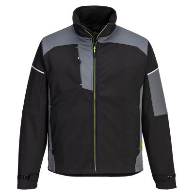 PW378 PW3 Softshell Jacket (3L) Black/Zoom Grey L Regular