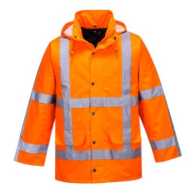 R460 RWS Hi-Vis Winter Traffic Jacket  Orange L Regular