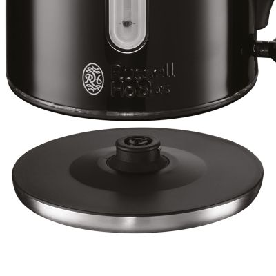 Russell Hobbs Quiet Boil 1.7L Kettle Brushed S/S Black           