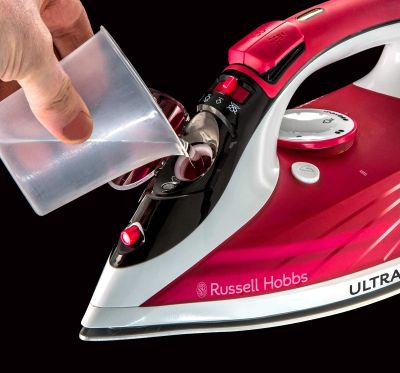Russell Hobbs 2600W Ultra Steam Pro Iron Pink                    