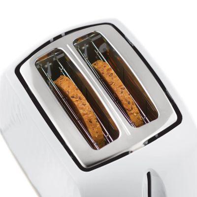 Russell Hobbs Honeycomb 2 Slice Toaster White                    