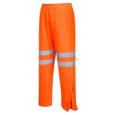 RT31 Hi-Vis Rain Traffic Trousers Orange L Regular