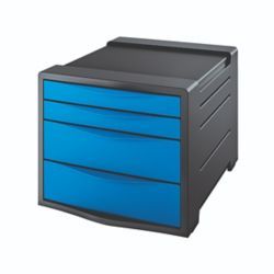 REXEL CHOICES DRAWER CABINET BLUE