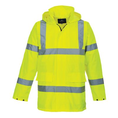S160 Hi-Vis Rain Lite Traffic Jacket  Yellow M Regular