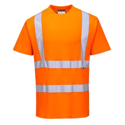 S170 Hi-Vis Cotton Comfort T-Shirt S/S  Orange L Regular