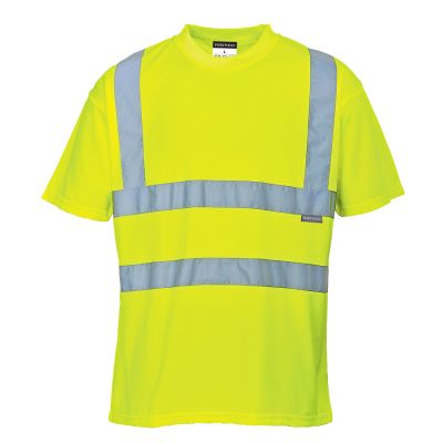 S478 Hi-Vis T-Shirt S/S  Yellow 4XL Regular