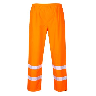 S480 Hi-Vis Rain Traffic Trousers Orange M Regular