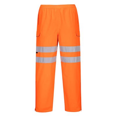 S597 Hi-Vis Extreme Rain Trousers Orange L Regular