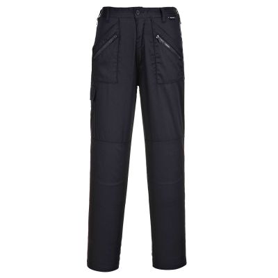 S687 Women's Action Trousers Black Tall L Tall