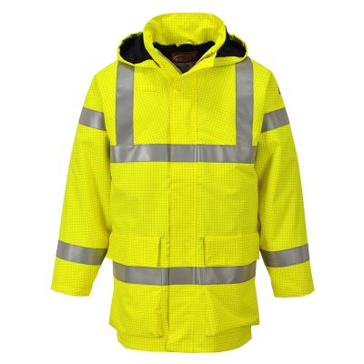 S774 Bizflame Rain Hi-Vis Multi Lite Jacket Yellow L Regular