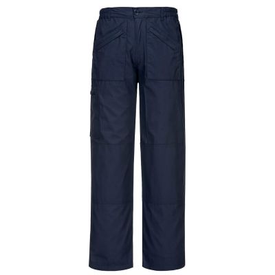 S787 Classic Action Trousers - Texpel Finish Navy L Regular