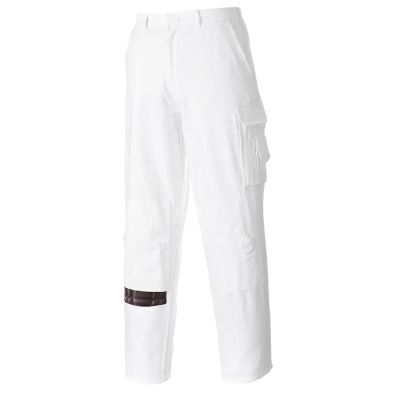 S817 Painters Trousers White S Regular
